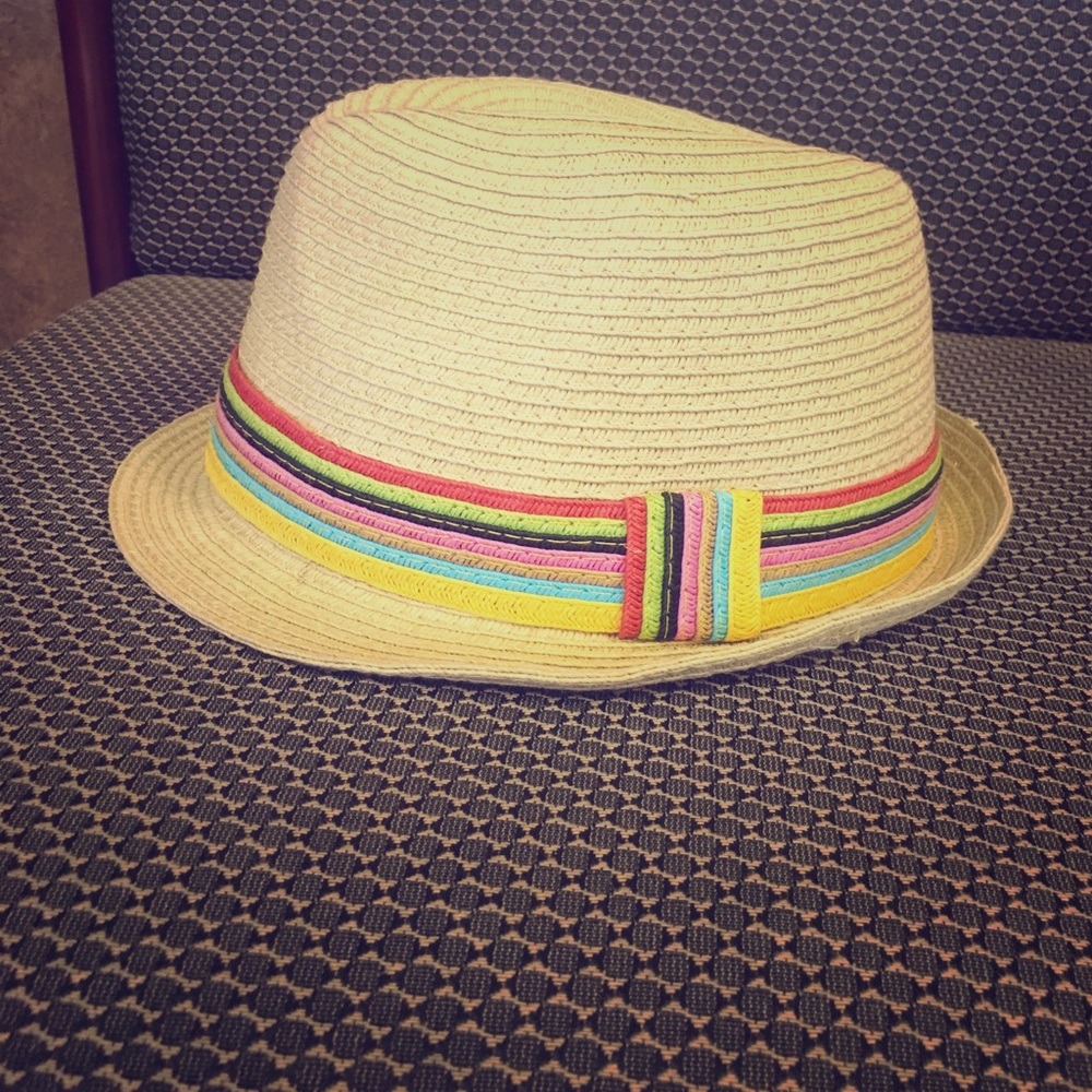 Multicolored fedora