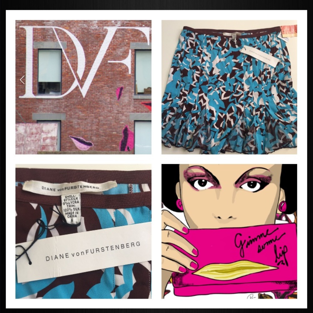 DVF silk blend mini 🦋