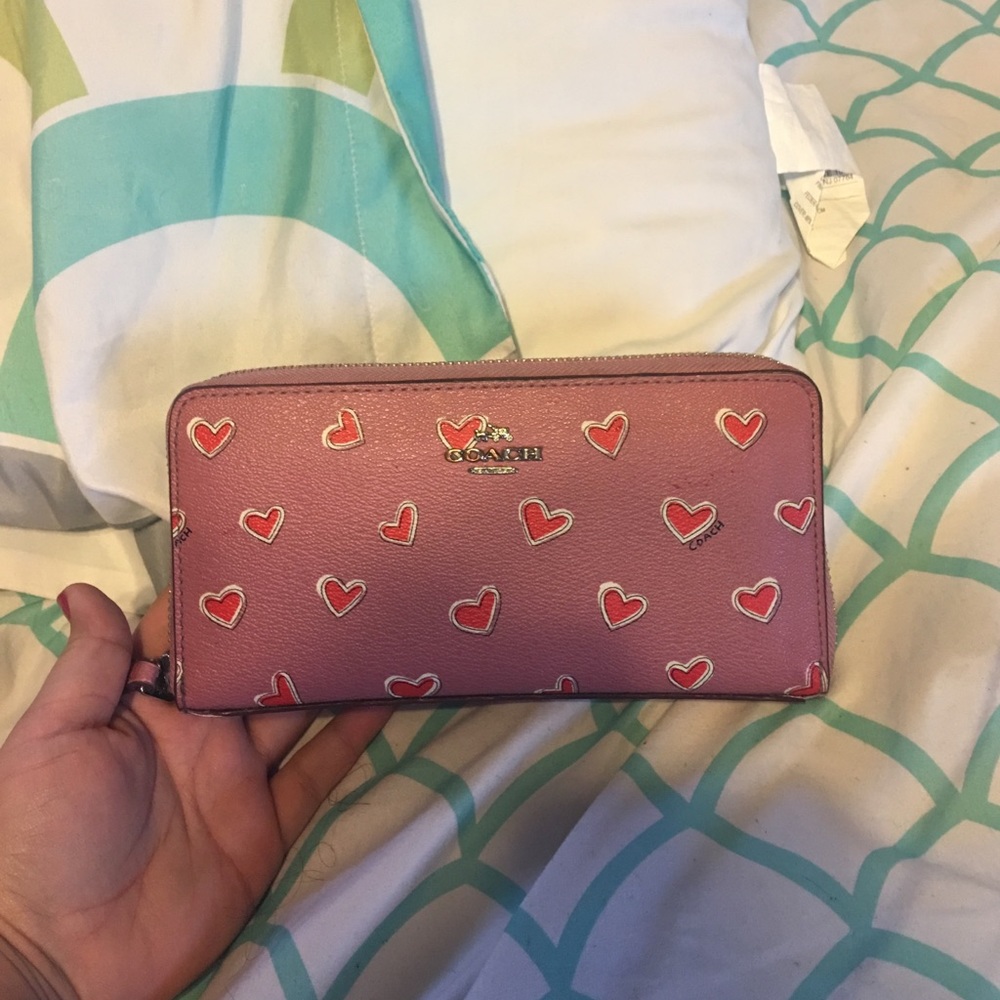 Coach Valentine's Day collection wallet