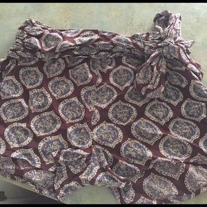 Free People Boho Shorts