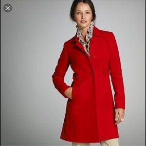 J Crew Madeline Double Cloth Coat w Thinsulate sz0