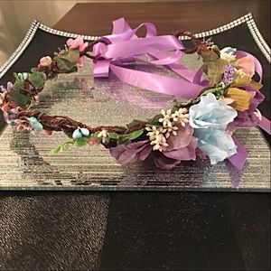 Wedding Bridesmaid Or Flower Girl Headband Crown