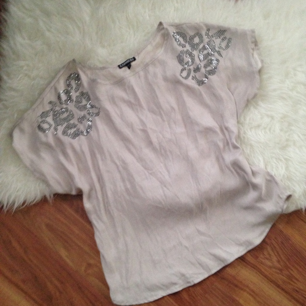 Express Silver Blouse