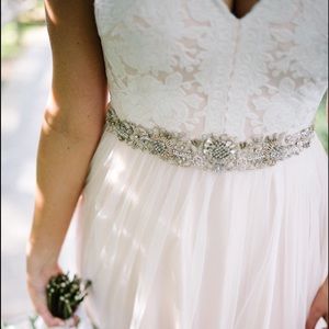 BHLDN / Camilla Christine "At First Blush" Sash