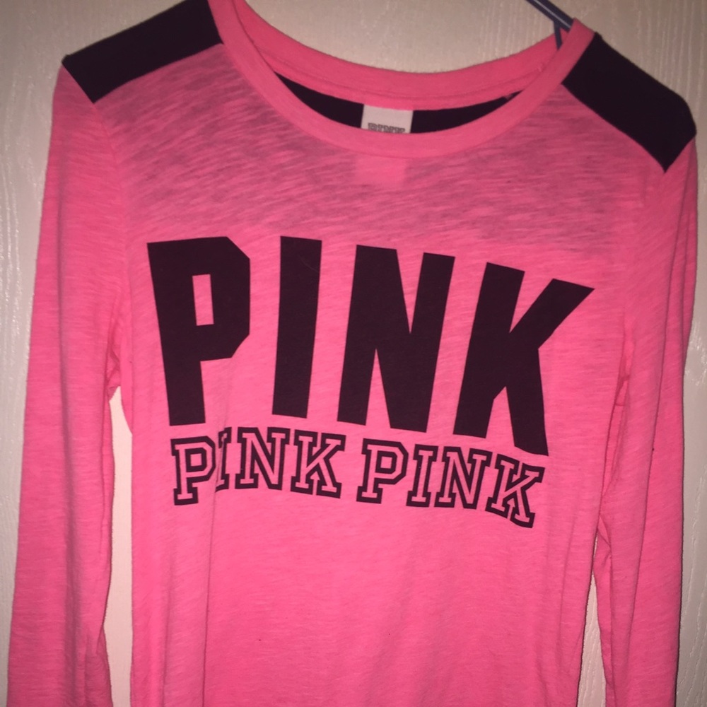 VS Pink 3/4 Tee