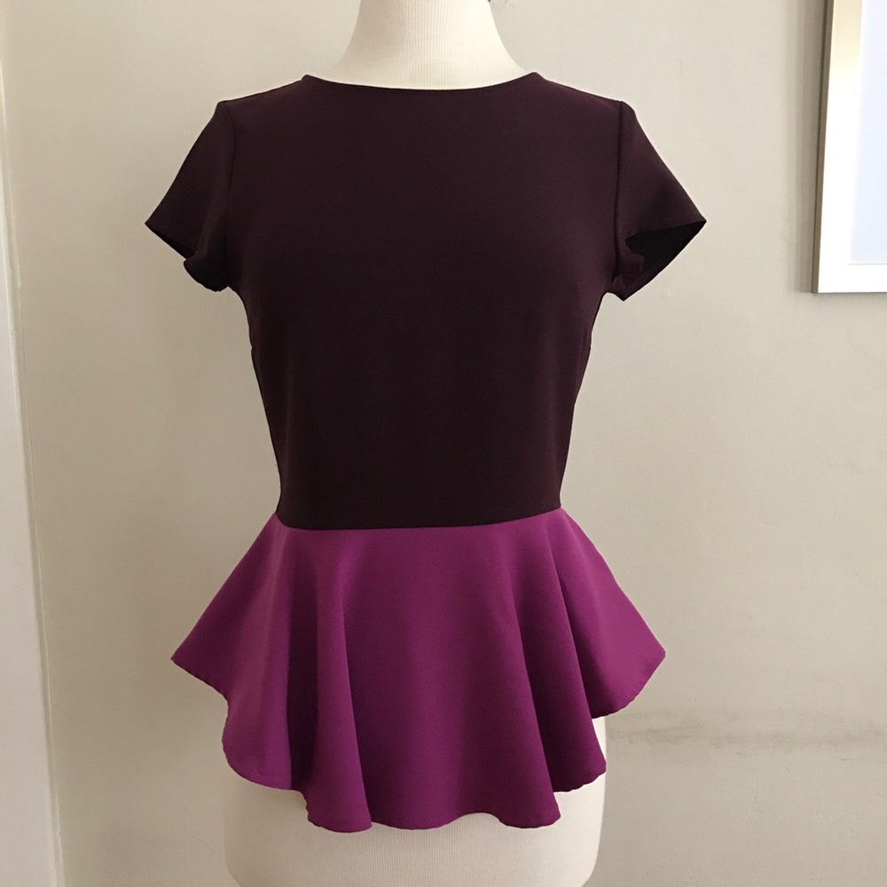 Hunter Dixon Peplum Top