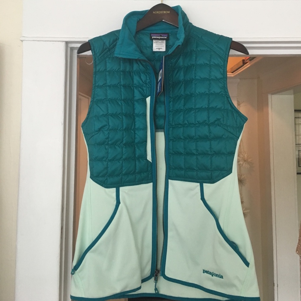 Patagonia hybrid down vest