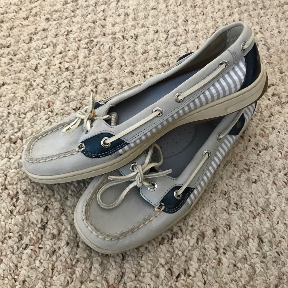Blue Nautical Bluefish Sperrys