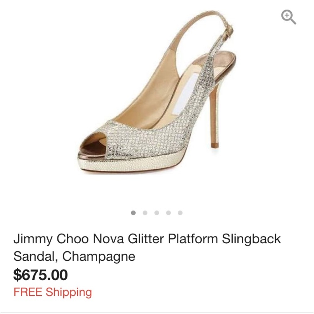 Jimmy Choo glitter