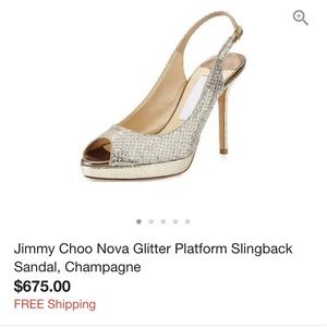 Jimmy Choo glitter