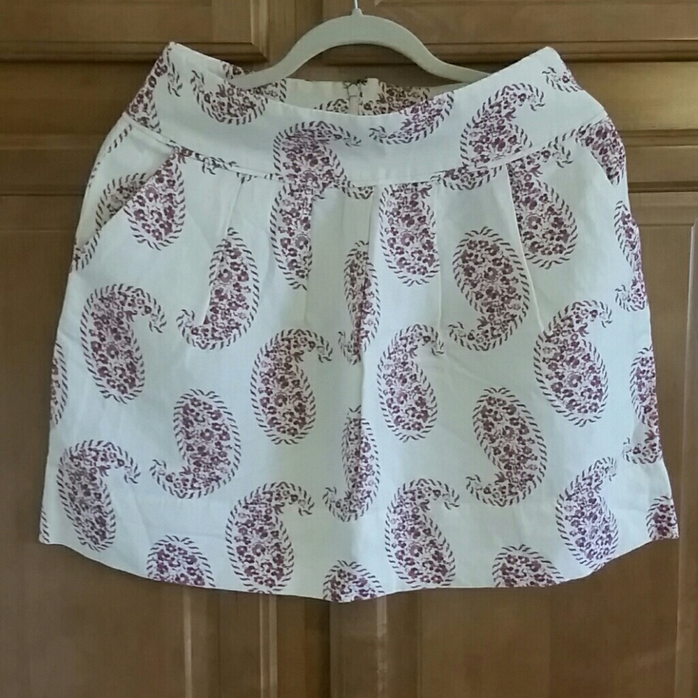 NWT Ann Taylor Loft Linen Skirt
