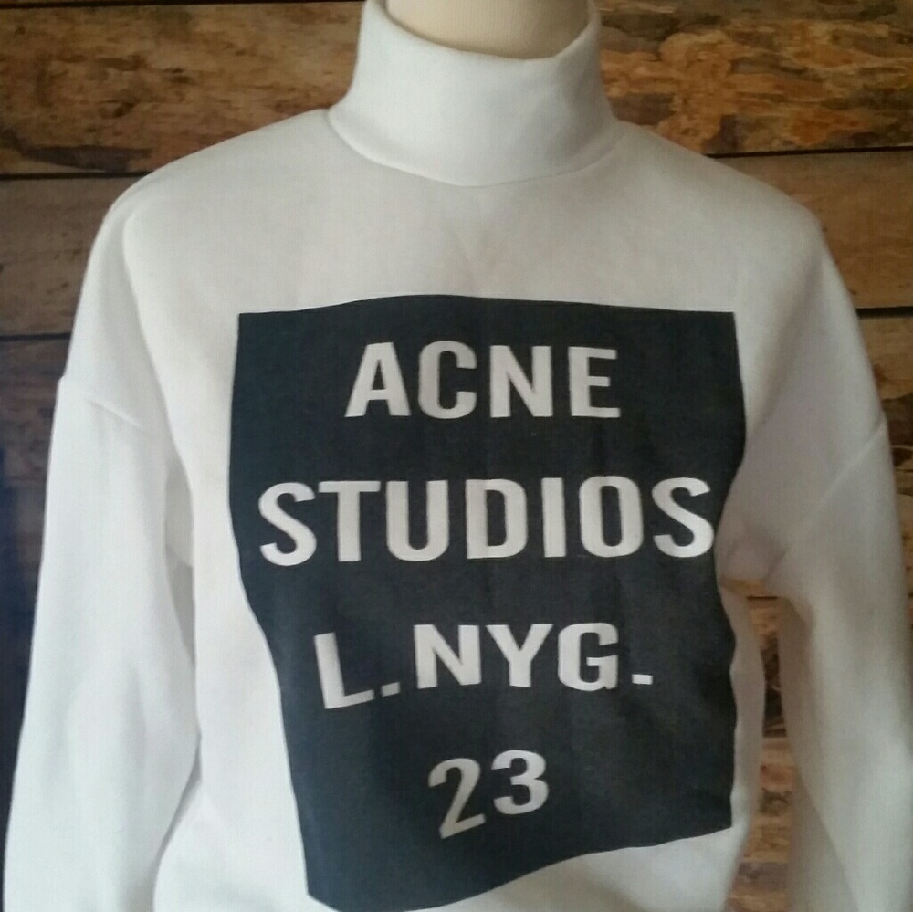 Acne Studios high neck sweatshirt pullover