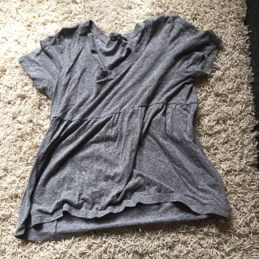 Cotton babydoll shirt