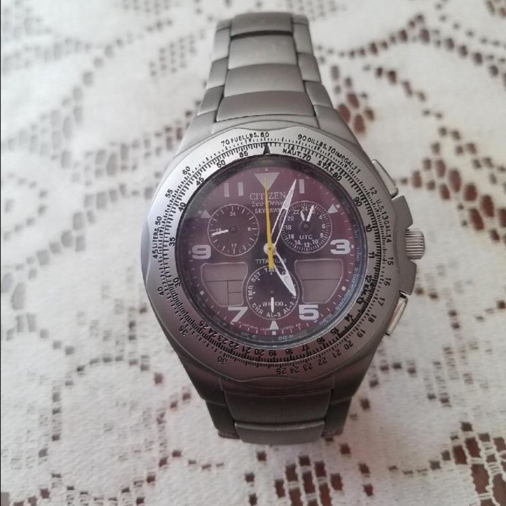 Citizen titanium watch