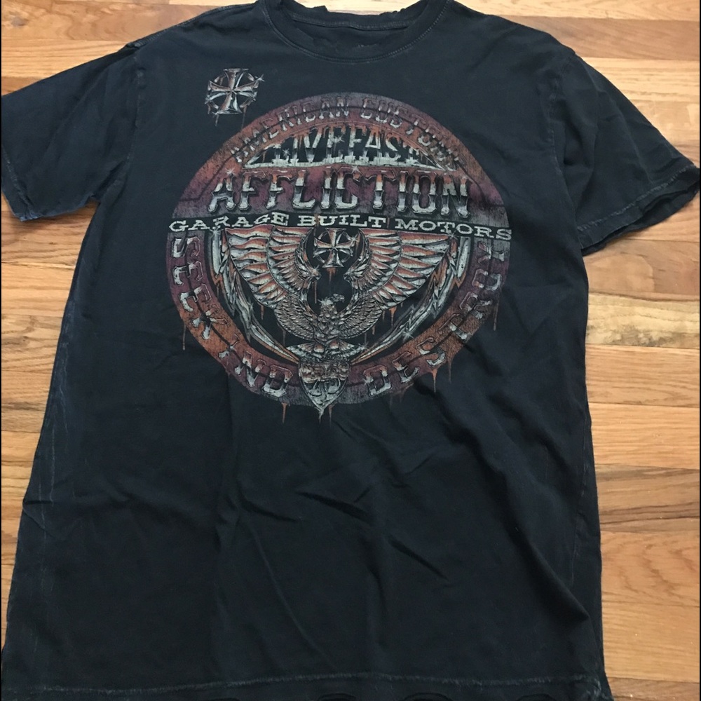 Men's Affliction Tee Size XL