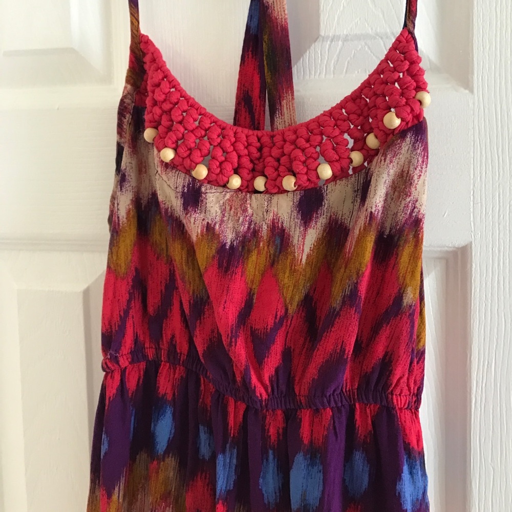 🌞Long maxi printed summer dress!