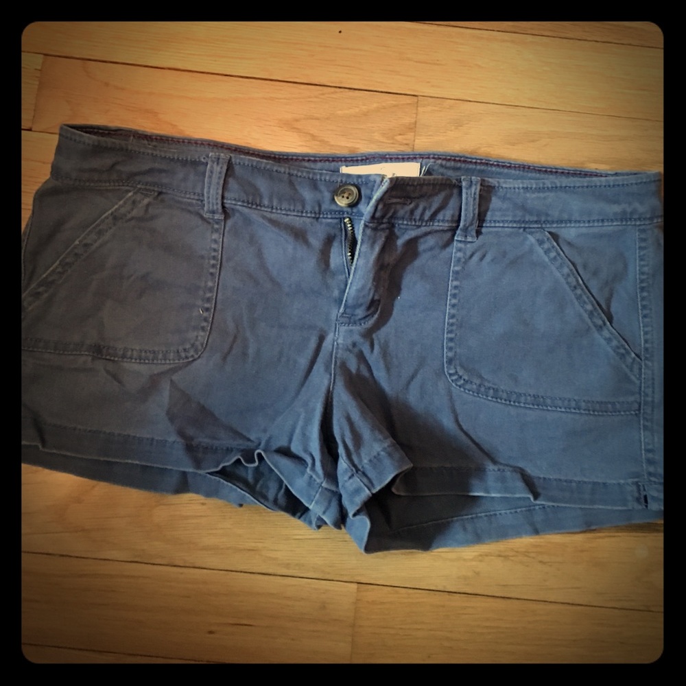 Blue Hollister shorts size 7