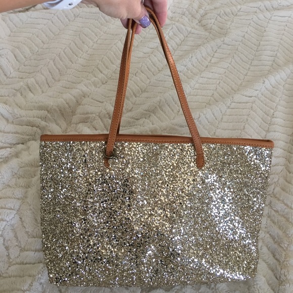 J. Crew Handbags - JCrew sparkly purse