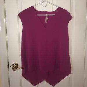 RACHEL by Rachel Roy fuchsia flowy top