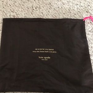 Kate Spade dust bag