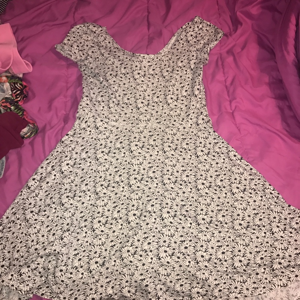 Skater floral dress