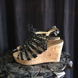 Guess wedge heels