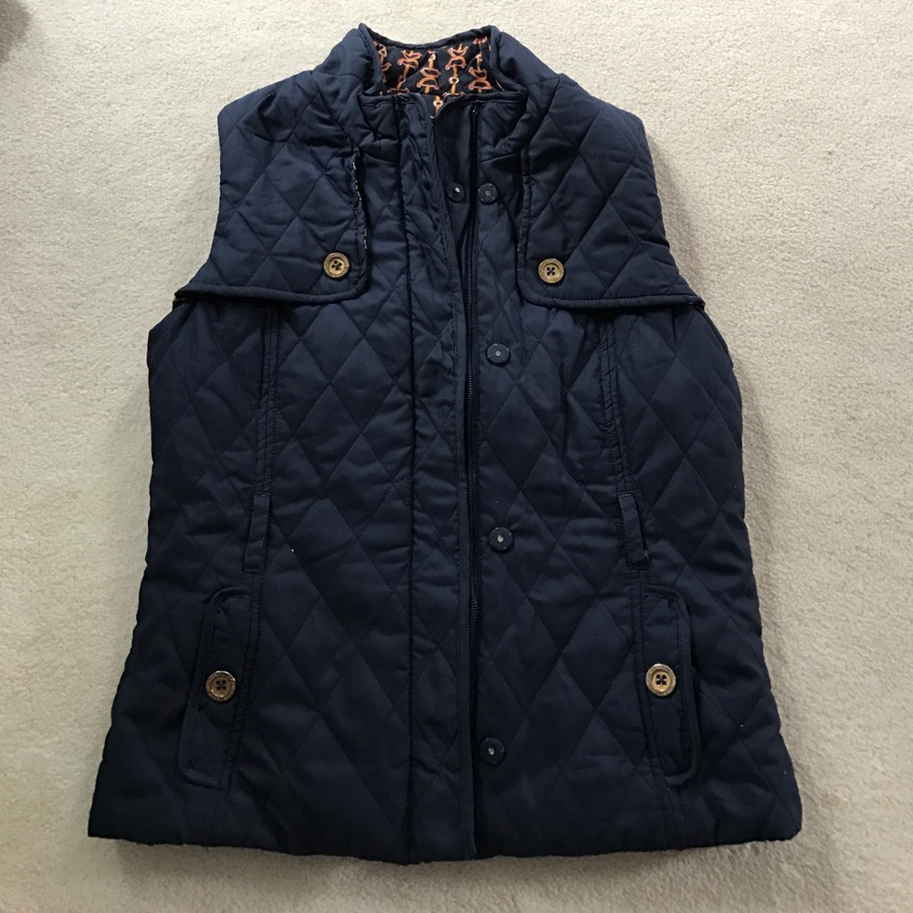 Lilly Pulitzer Navy Vest