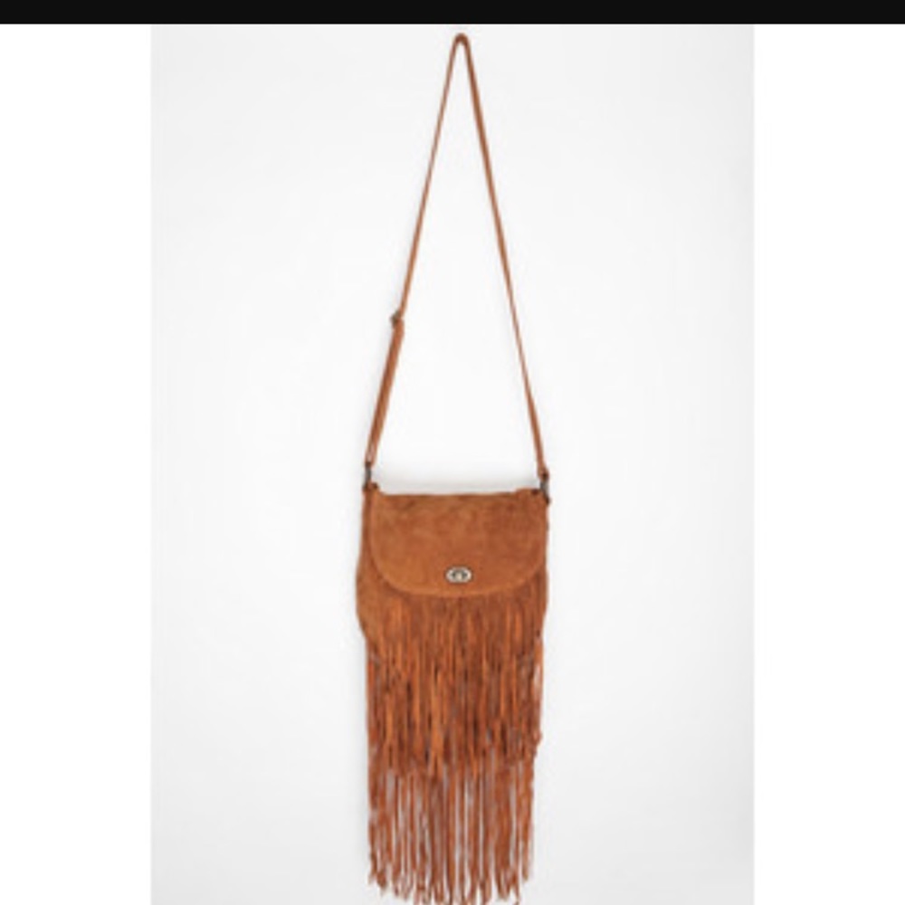 Gorgeous Ecote leather fringe bag