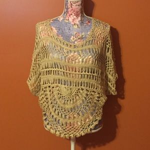 Crochet Top Size Large
