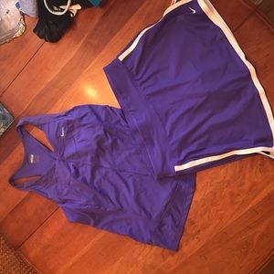 Nike skirt and top set