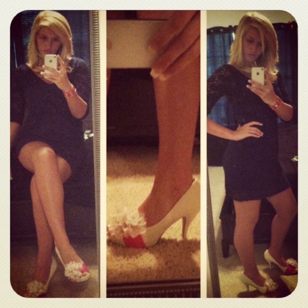 Cute off the shoulder dress