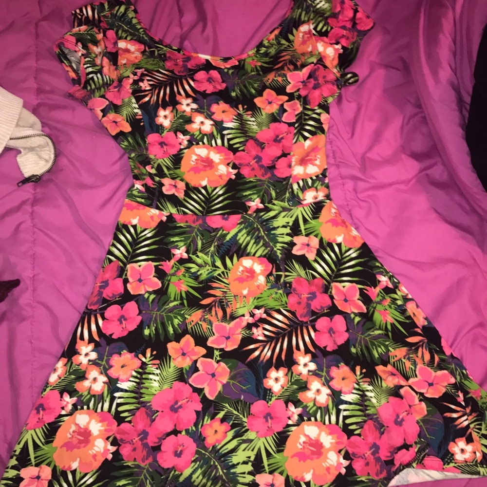Floral Skater Dress