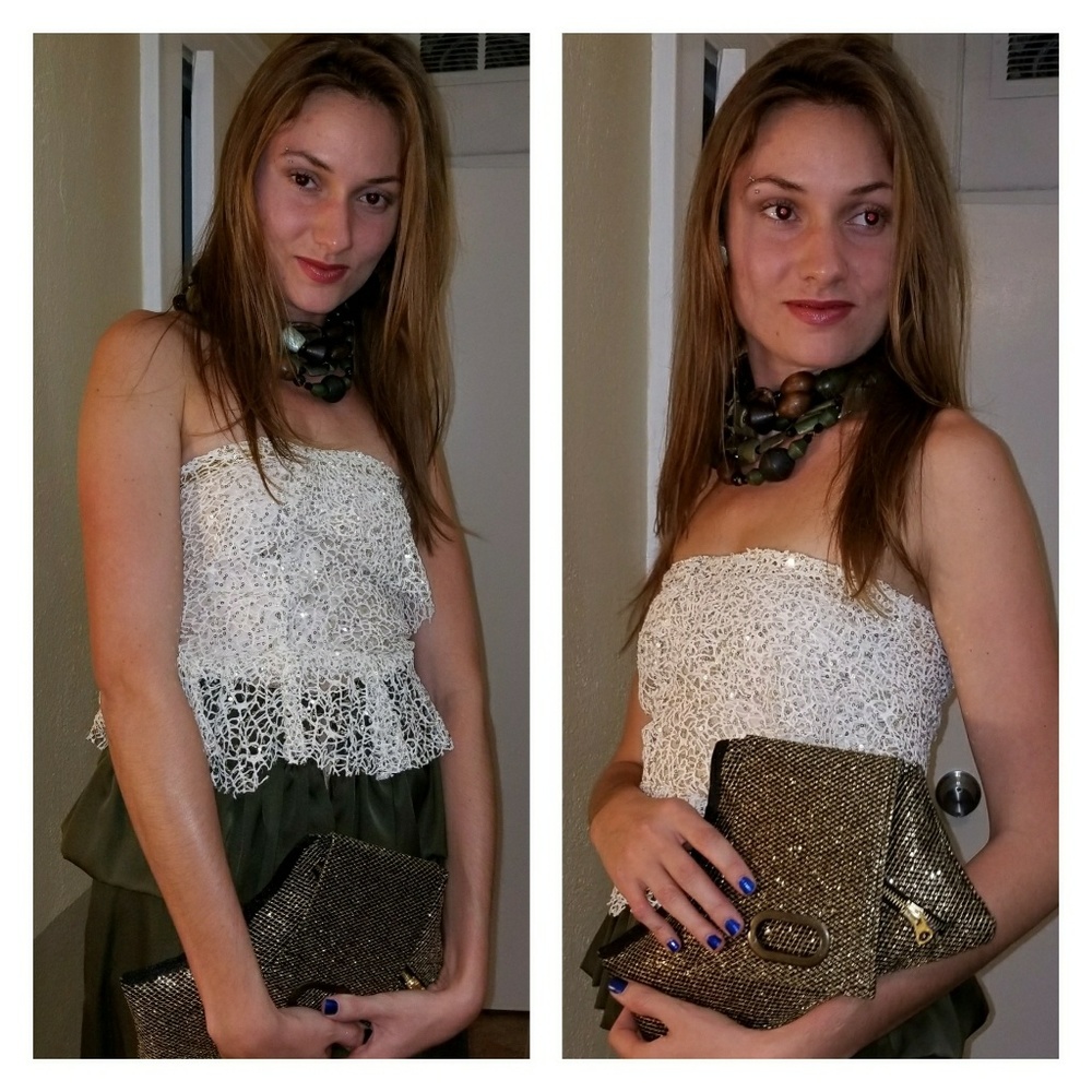 Clutch/Necklace set