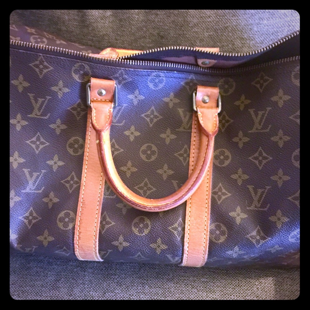 💯Authentic Louis Vuitton Carry All 45