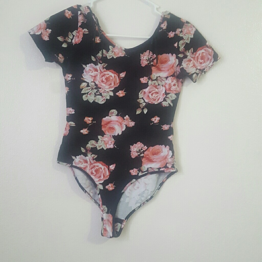 Floral body suit from forever 21
