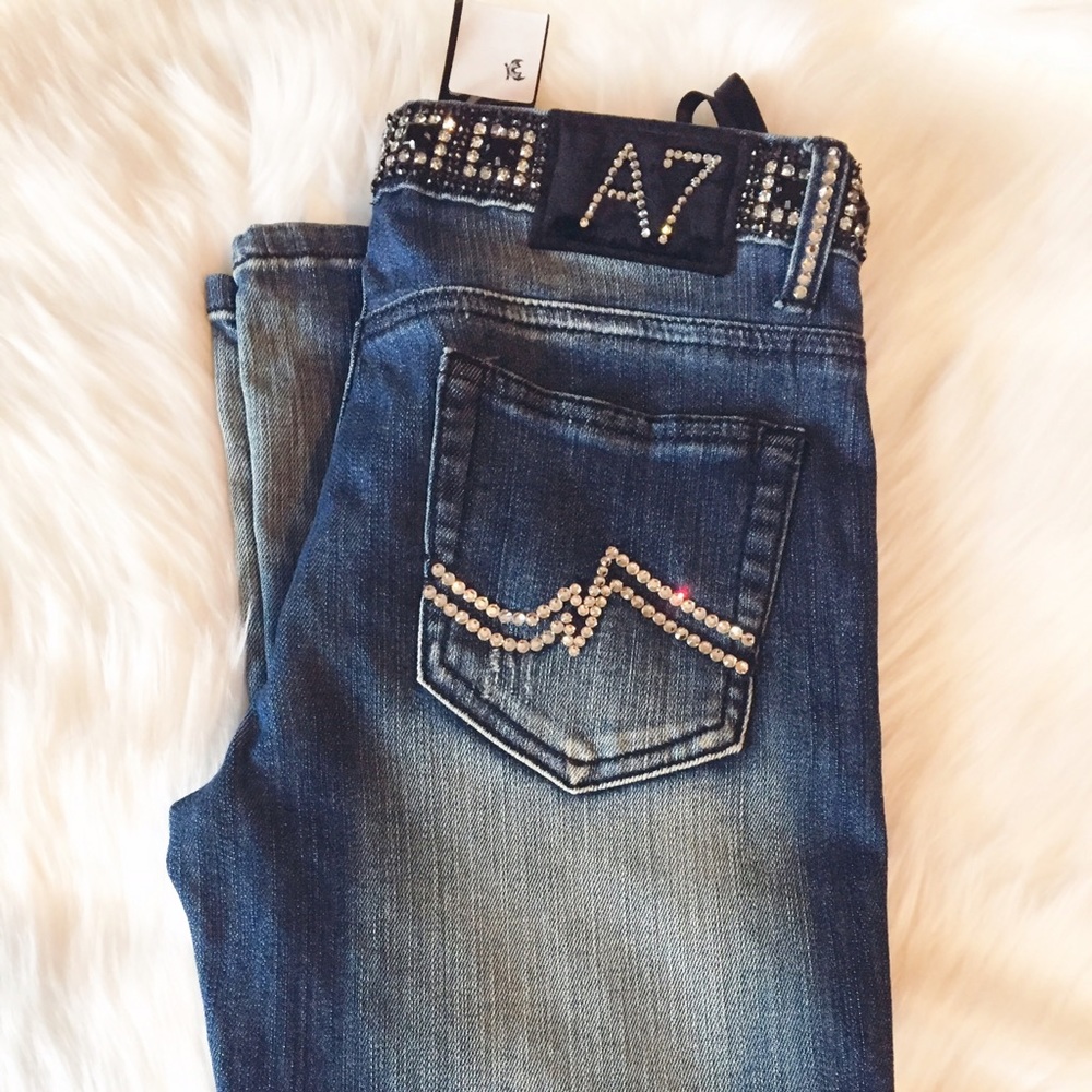 Swarovski A7 jeans