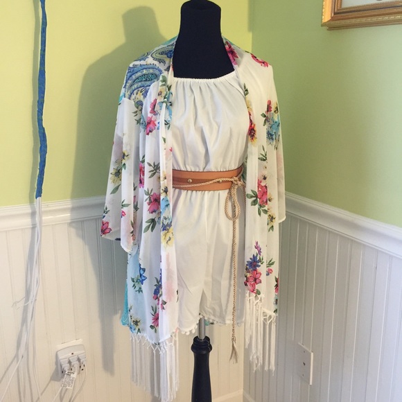 ⬇️⬇️⬇️LAST ONE✔️‼️ BOHO ROMPER SHORTS - Picture 3 of 5