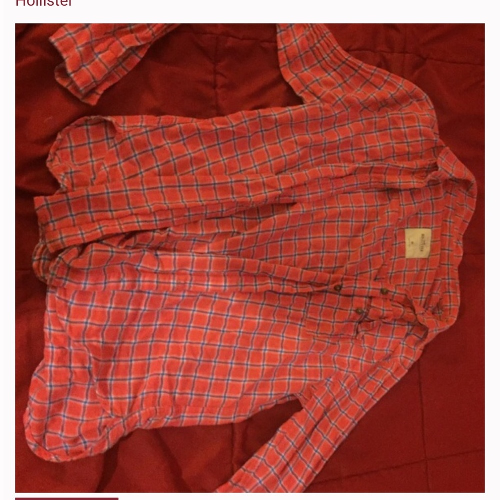 Red and blue flannel