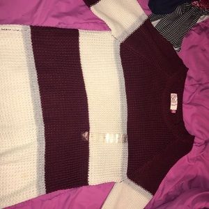 Very cute multi colored sweater