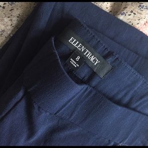 Ellen Tracy Pants - stretchy blue ellen tracy dress pants size 8 Ellen Tracy Pants - stretchy blue ellen tracy dress pants size 8