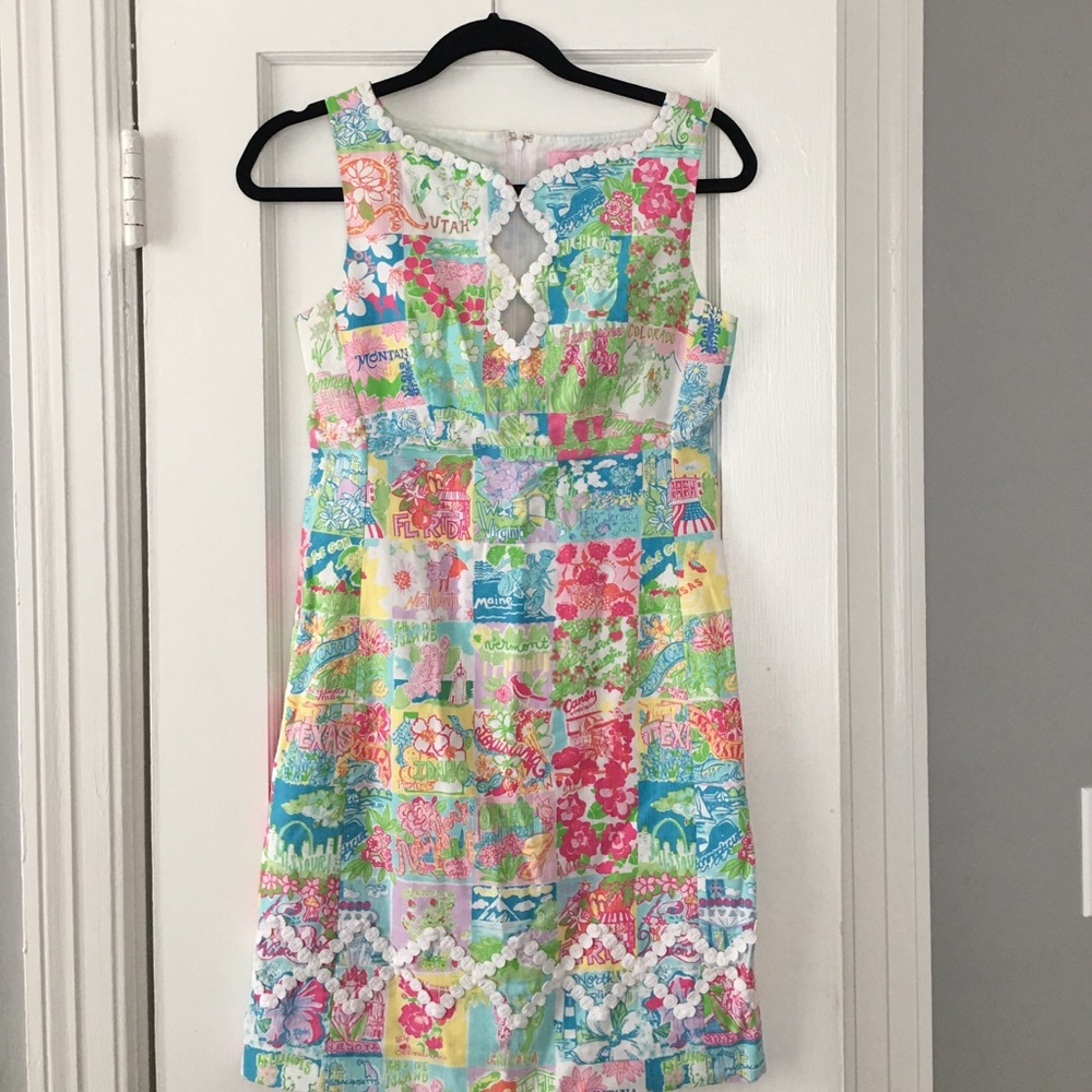 Vintage Lilly Pulitzer shift dress