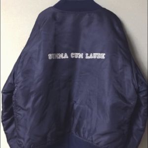 Raf Simons 2003 summa cum laude bomber jacket