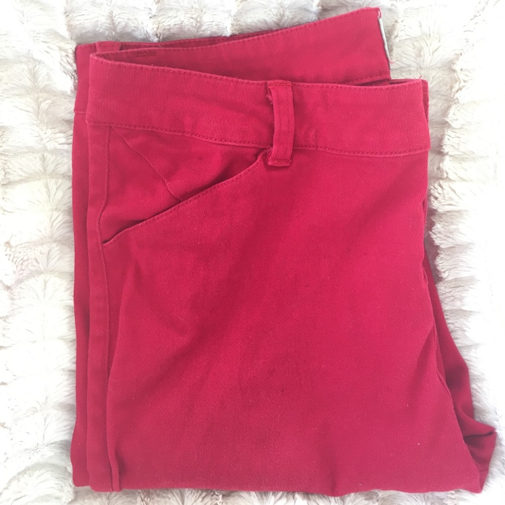 Red Skinny Jeans