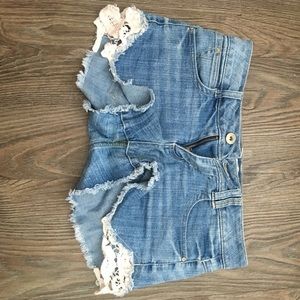 Altar'd state jean shorts
