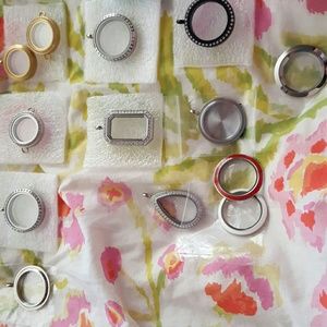 Assorted Origami Owl Jewelry