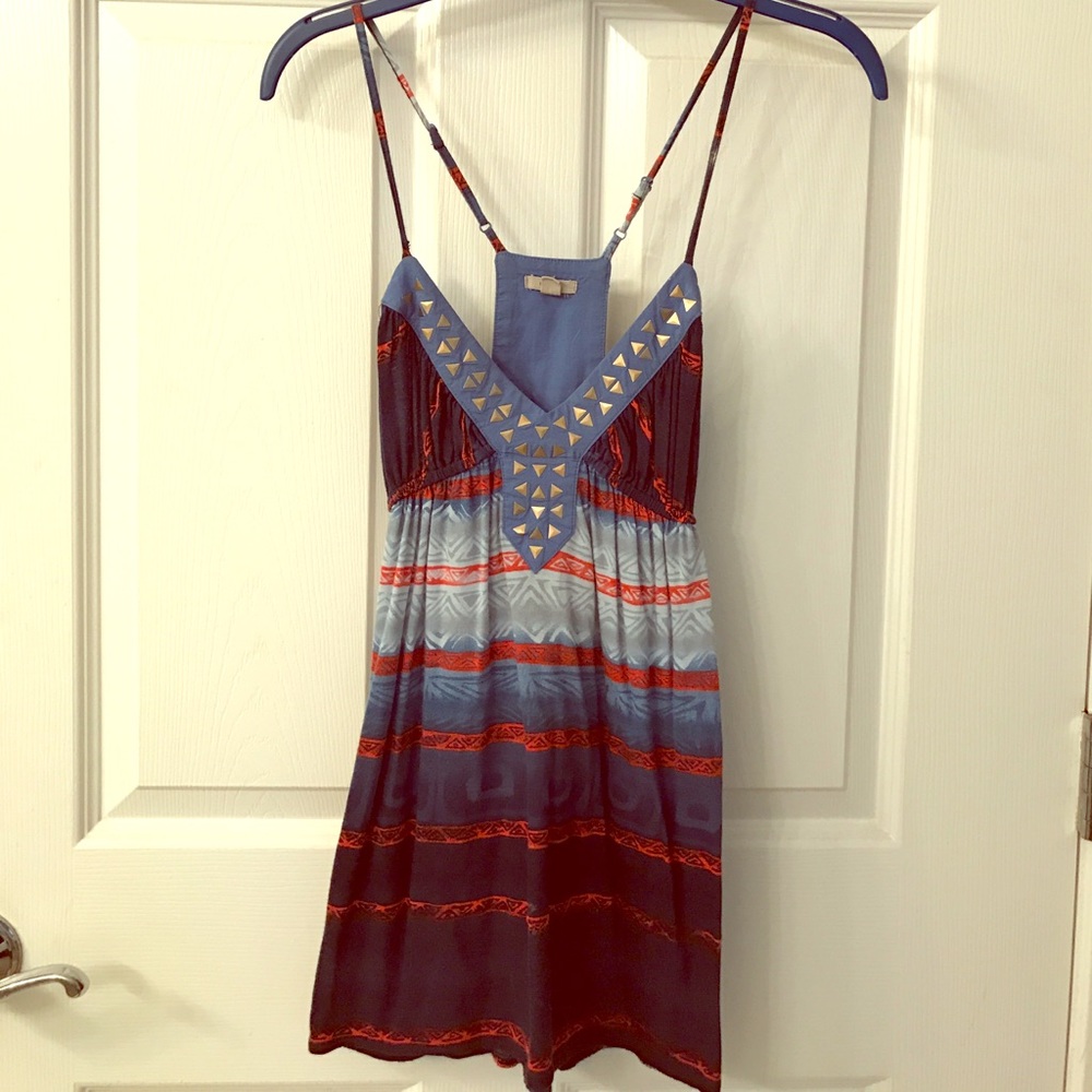 Multi colored tank