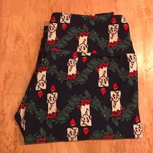 One Size LuLaRoe Christmas Leggings