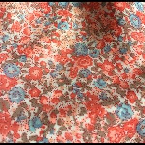 Frenchi Skirts - adorable bright floral skirt size L Frenchi Skirts - adorable bright floral skirt size L
