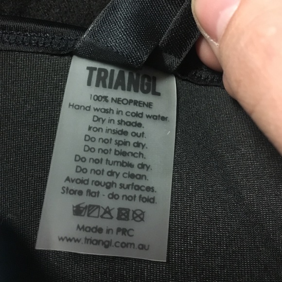 Blue Trangl Swimsuit Bottoms - Picture 4 of 4