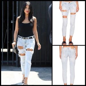 The one teaspoon trashed free bird jeans